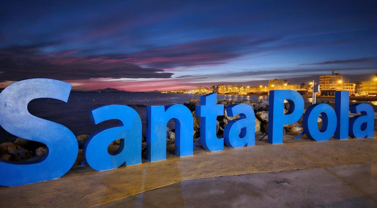 Santa Pola Con Tres Dormitorios Playa Levante Exterior foto